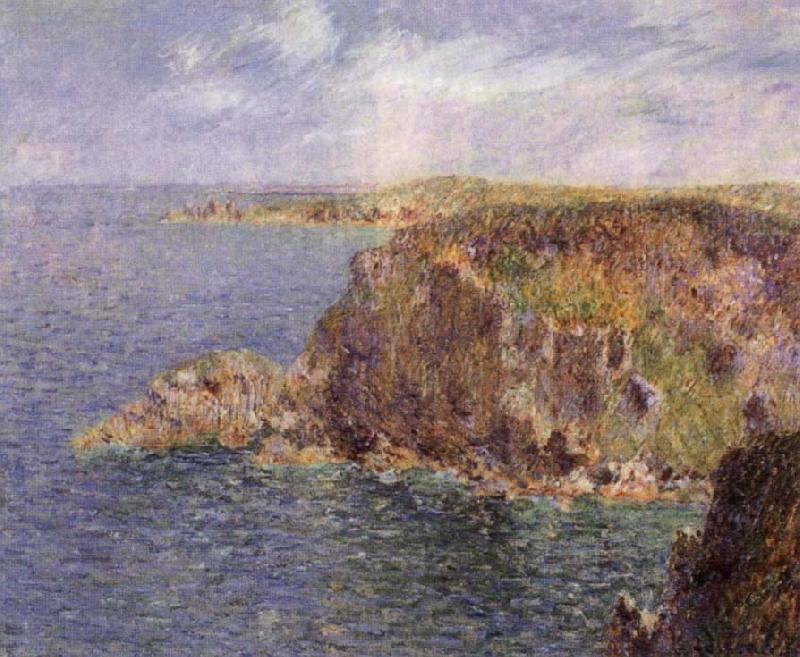 Gustave Loiseau Cape Frehel and La Teignouse Cliffs France oil painting art